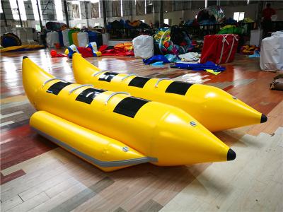 China Tarpaulin Inflatable Play Equipment Banana Boat for sale