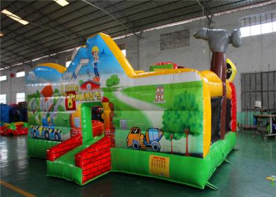 China Inflatable Plato PVC Bounce House Indoor Playground Bouncy Castle for sale