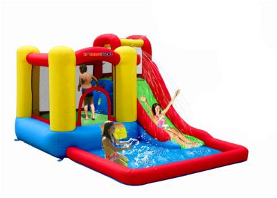 China Waterproof EN14960 Kids Inflatable Bouncer With Slide for sale