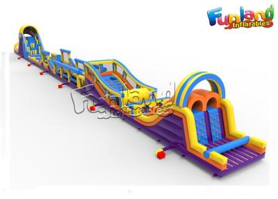 China PVC Tarpaulin Inflatable Obstacle Courses for sale