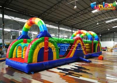 China Commercial Land Extreme Inflatable Game Bouncing Jumper Obstacle Course for Rental for sale