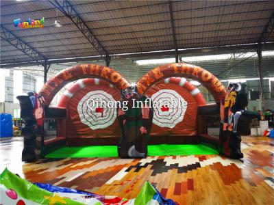 China Dart Games Axe Throwing EN 14960 Inflatable Carnival Games for sale