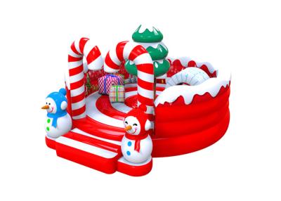 China Christmas Bouncy Castle Inflatable Holiday Decorations for sale