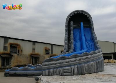 China Residential 0.55mm PVC Commercial Pool Water Slide For Kids for sale