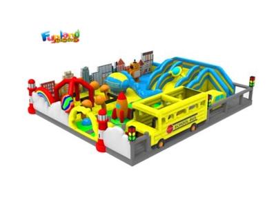 China 0.55mm PVC Inflatable Indoor Playground for sale