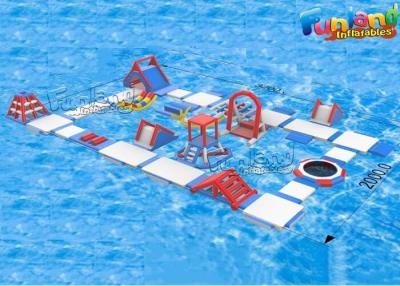 China Commercial Grade Water Amusement Park Floating Obstacle Course Inflatable Aqua Park for sale