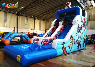 China 10m Inflatable Water Slides for sale