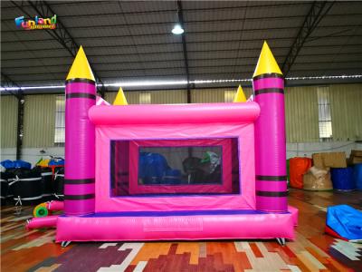 China Commercial Outdoor EN 14960 Little Tikes Bounce House With Slide for sale