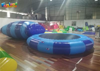 China Dia 5m Floating Water Trampoline Inflatable Play Equipment for sale