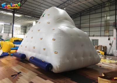 China Iceberg Pool Float 0.9mm PVC Tarpaulin Inflatable Play Equipment for sale