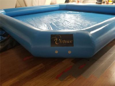 China Outdoor Square 125kg Inflatable Swimming Pools For Kids for sale