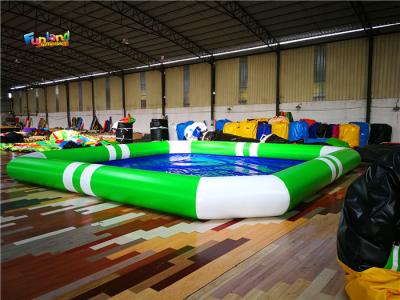 China Paddle Boat 0.9mm PVC 800W Inflatable Swimming Pools for sale