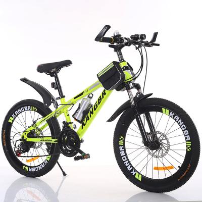 China China Factory High Carbon 21 Steel 21 Boys and Girls Double Speed ​​Disc Brake MTB Bicycle Mountain Bike for Adult Student for sale