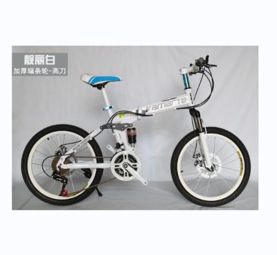 China OEM Custom 21 Speed ​​Folding Bike Folding Bike Full Suspension Bike 20inch Steel Folding Bike Bicycle for sale