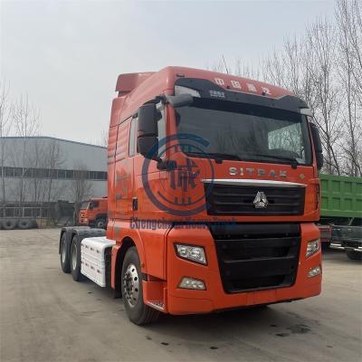 China Good Condition Used HOWO Sitrak Euro 5 6*4 CNG 430HP Tractor Truck For Sale 7100x2496x3058mm for sale