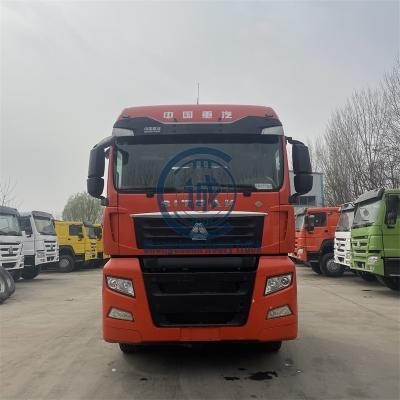 China Used SINOTRUK HOWO SITRAK 6*4 CNG 430HP 7100x2496x3058mm Good Quality Tractor Truck Trailer Head for sale