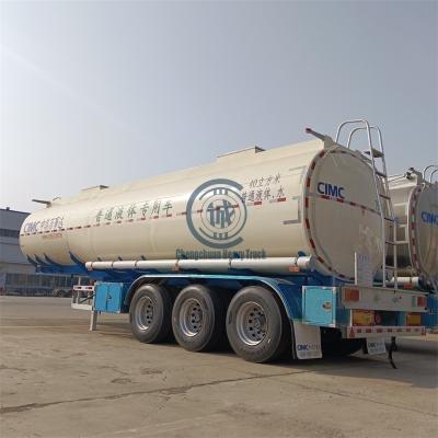 China Brand New Factory Direct Sale OEM Service 304 Stainless Steel Fuel Tank Trailer Truck Semi Trailer With 41 CBM for sale