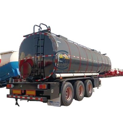 China Semi Truck Trailer Good Condition High Performance Quality Fuel Tanker Liquid Transport Trailer OEM Service for sale