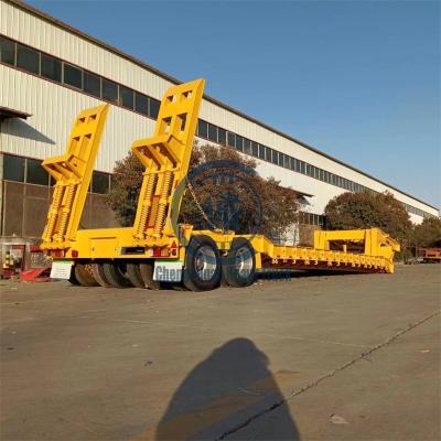 China Truck Trailer Customization Service China Factory Sale 2/3/4 Axles Low Bed Semi Trailer With Low Price for sale