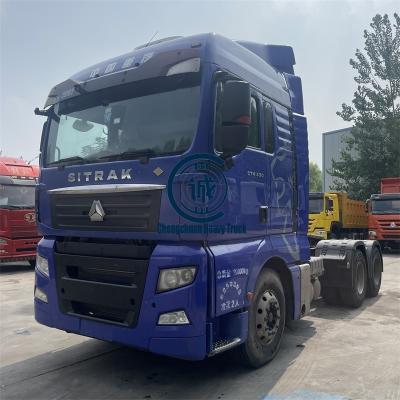 China euro 5 euro 4 head sitrak truck tractor truck CNG LNG 6x4 used high alcohol trucks trailer use 2020 year 2021year sinotruk 7525*2520*3920 for sale