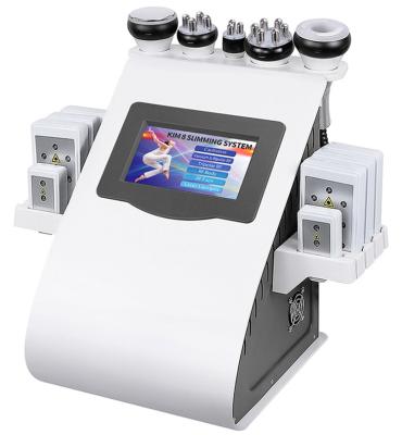 China Cellulite Reduction Factory Price 6 in 1 New High Quality Cavitation RF Ultra Vacuum Slimming Machine for sale