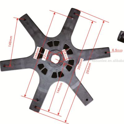 China Hotel Aluminum Die Casting Hexagon Flange Plate Drum Spider For Full Automatic Washing Machine Parts SL H02 for sale