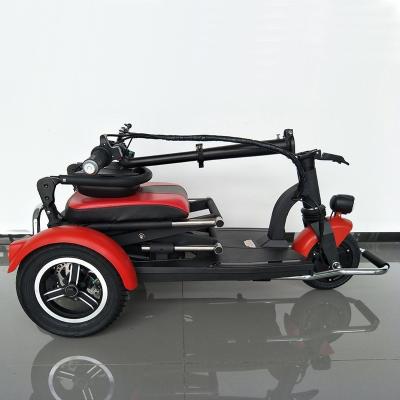 China Wholesale Adult Foldable Electric 3 Wheel Mobility Scooter Front 8inch/Rear 10inch for sale