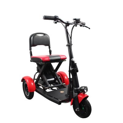 China 3 Wheel Folding Electric Mobility Scooter For Adults Front 8inch / Rear 10inch for sale