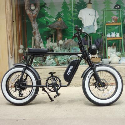 China China factory high quality aluminum alloy fat tire mountain fat bike 20inch electric bicycle fatbike for sale