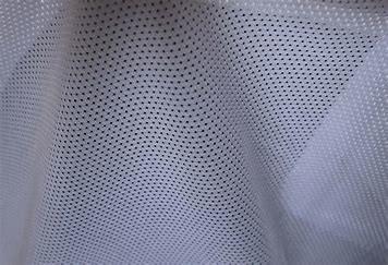 중국 Warp Knitted Monofilament Polyester Netting Fabric Flame Retardant 판매용