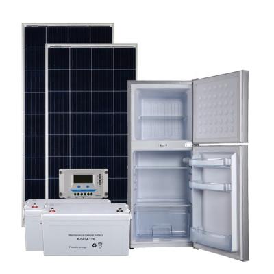 China COMPRESSOR 112L 12V 24V DC Battery Operated Compressor Solar Fridge Refrigerator for sale