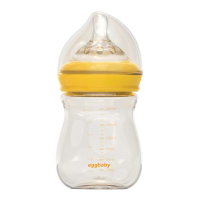 China Factory Price Free Baby Service BPA OEM Baby Bottle 150ml PPSU Doopser Food Grade Silicone Breastmilk Bottle for sale