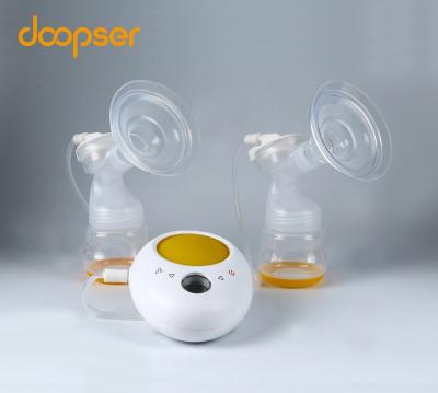 China BPA Free Doopser Smart Electric Breast Pump with Temp Smelling Bottles, Portable Silicone Breast Pump for sale