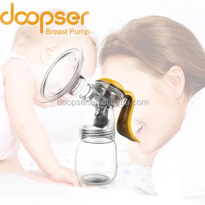 China BPA Free Doopser 100% Food Grade BPA Free Manual Breast Pump Mother and Baby Products for for Hands Free and Gentle Suction for sale