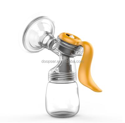 China BPA Free Doopser Factory Supplied Home Using BPA Free Silicone Manual Breast Pump For Baby And Mom for sale