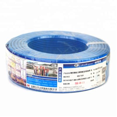 China BV 1.5 mm2 BV 450/750V Copper Core PVC Insulated Single Electrical Cable And Wire for sale