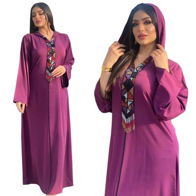 China Jalabia Dubai kuwii dress muslim abaya 2009 fashion suit saudi abaya national hooded middle east jilbab dubai S-2XL for sale