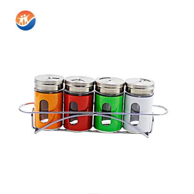 China Freshness Preservation Mode Salt Pepper Shaker / Spice Jar For Kitchen Use for sale