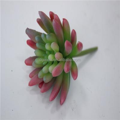 China Factory Direct Selling Mini Succulents Plants High Density Lifelike Potted Bonsai / Wholesale Artificial Succulents for sale