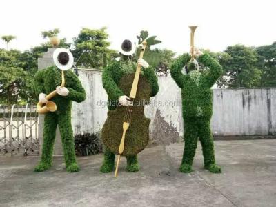 China Outdoor Decoration For Grass Park And Fire Anti UV Artificial Topiary Sculpture For Garden Ornament for sale