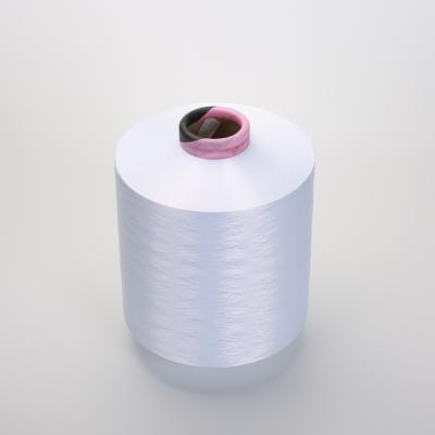 China 150/48 Optical White Bleach 100% Viable Polyester Filament Yarn Dty White for sale