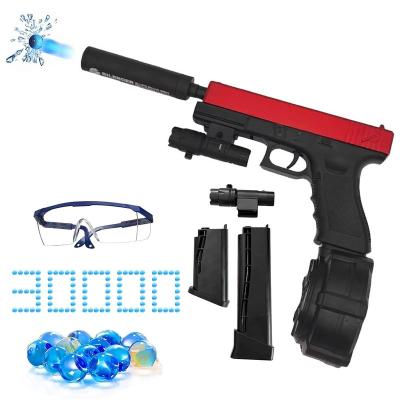 China Amazon Safe Environmentally Friendly Hot Selling Electric High Speed ​​Burst Safe Soft Water Bomb Splash Ball Water Gun Freeze Ball Gun for sale