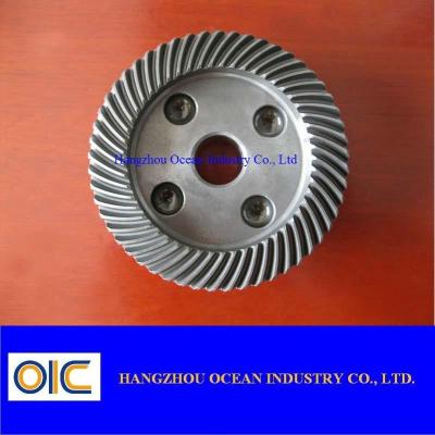 China Industrial Grade Helical Bevel Gear Motor 3 Inches Pitch Diameter 269mm Length Of Pinion for Heavy-Duty Applications for sale