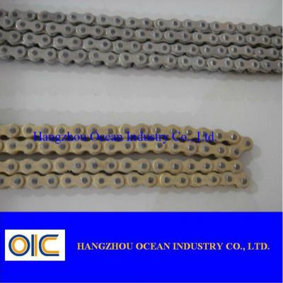 China Motorcycle O-ring chains , type 520-O , 525-O , 530-O , 420H-O , 428H-O , 520H-O , 525H-O , 530H-O for sale