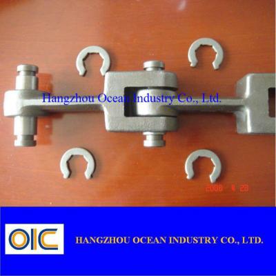 China High quality scraper chain drop forging conveyor chain 2.5 Inch Link Strength 1 Inch Pitch Drop Forged Rivetless Chain for sale