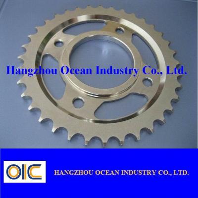 China Motorcycle Sprockets , type KAWASAKI GTO125 , KAZE-R , GTO110 for sale