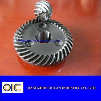 China 29 Spline 20 Degree Spiral Bevel Gear with Anti Oil Surface for Left Hand OEM for sale