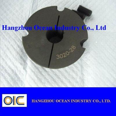 China 1/8 Tapered Bored Black Oxide Cast Iron Bush And Hub With Torque Body Mount Bushings for sale