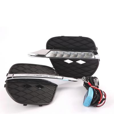 China ABS WINAUTO LED Daytime Running Light Front Bumper Light For BMW X5 E70 E70 LCI 2011 - 2013 for sale