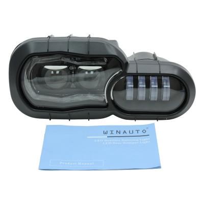 China ABS WINAUTO Motorcycle Headlights For BMW Motorcycle Headlights F650GS F700GS F800GS 2008-2012 for sale